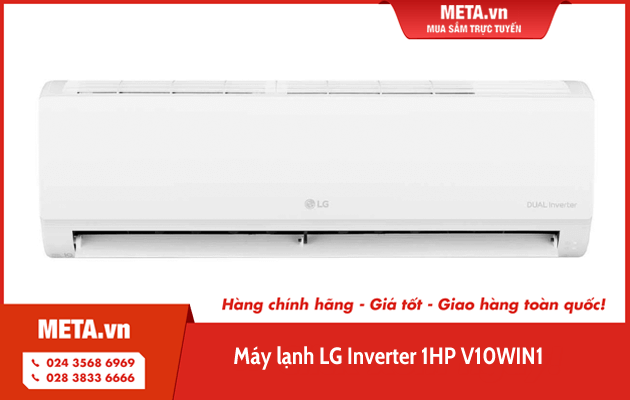 Máy lạnh LG Inverter 1HP V10WIN14