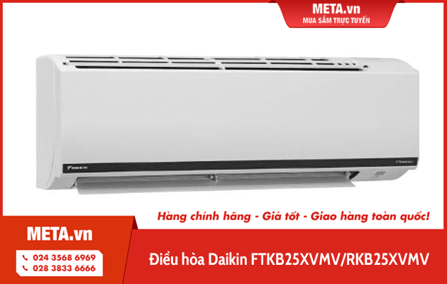 Điều hòa Daikin 9.000 BTU FTKB25XVMV/RKB25XVMV
