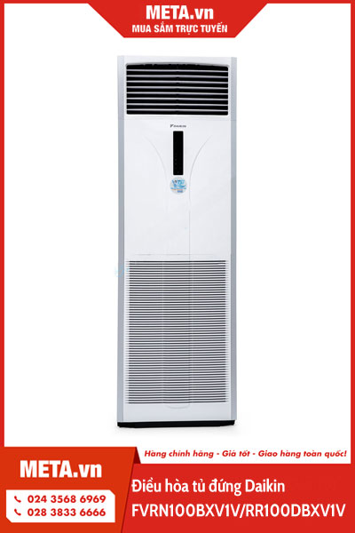 Điều hòa Sky Air tủ đứng 1 chiều Daikin FVRN100BXV1V/RR100DBXV1V