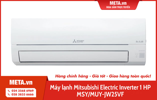 Máy lạnh Mitsubishi Electric Inverter 1 HP MSY/MUY-JW25VF