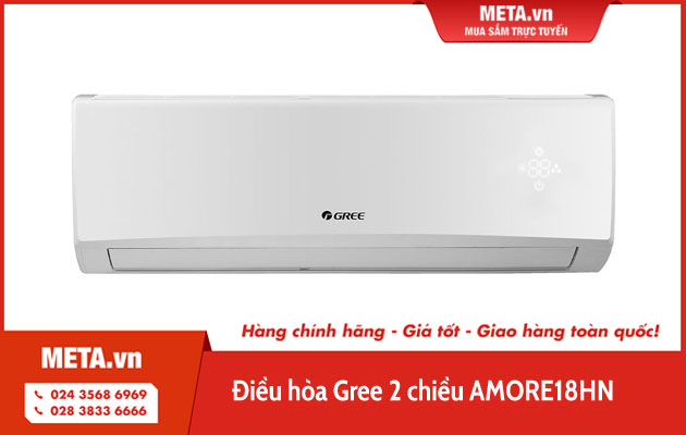 Điều hòa Gree 2 chiều AMORE18HN