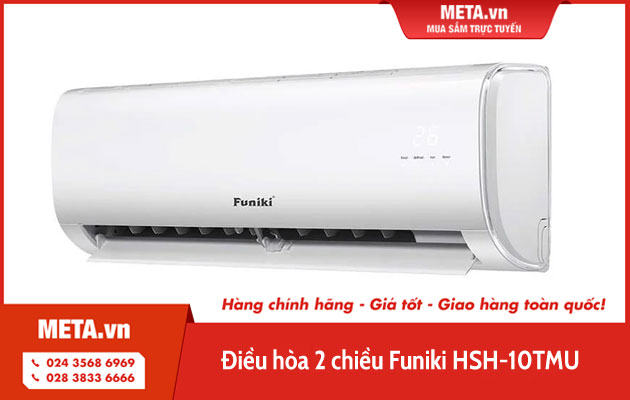 Điều hòa 2 chiều Funiki 9.000 BTU HSH-10TMU