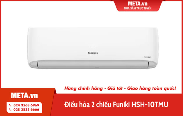 Điều hòa Nagakawa Inverter 9.000 BTU 2 chiều NIS-A09R2H11
