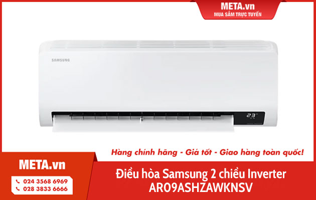 Điều hòa Samsung 2 chiều Inverter 9.000 BTU AR09ASHZAWKNSV