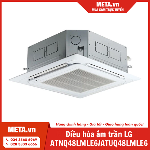 Điều hòa âm trần LG 48.000BTU Inverter 1 chiều 3 pha ATNQ48LMLE6/ATUQ48LMLE6