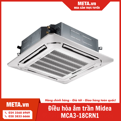 Điều hòa âm trần Midea 18.000BTU 1 chiều MCA3-18CRN1