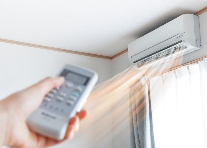 Chạy chế độ quạt để loại bỏ bụi bẩn còn sót lại