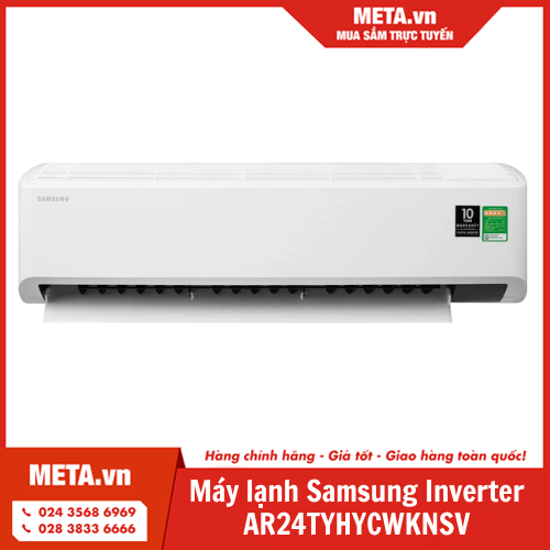 Máy lạnh Samsung Inverter AR24TYHYCWKNSV