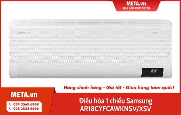 Điều hòa 1 chiều Samsung Windfree Wifi Inverter 18.000 BTU AR18CYFCAWKNSV/XSV