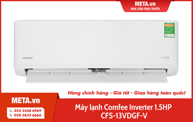 Máy lạnh Comfee Inverter 1.5HP CFS-13VDGF-V