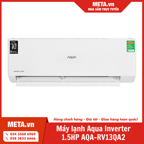 Máy lạnh Aqua Inverter 1.5HP AQA-RV13QA2