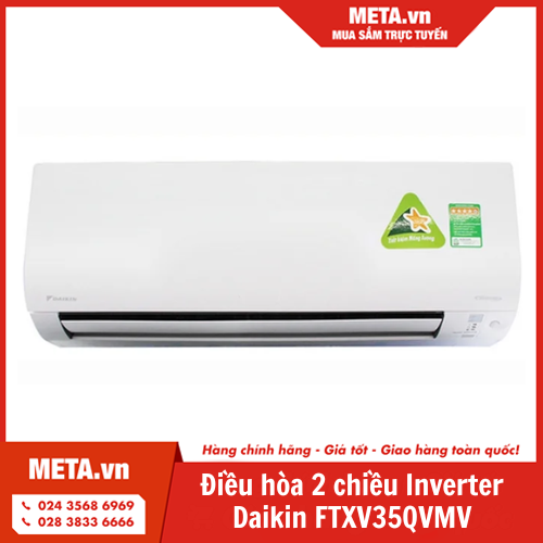 Điều hòa 2 chiều Inverter Daikin FTXV35QVMV