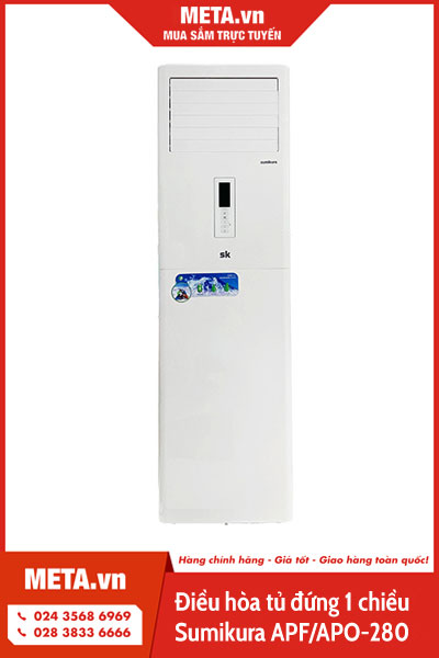 Điều hòa tủ đứng 1 chiều 28.000 BTU Sumikura APF/APO-280
