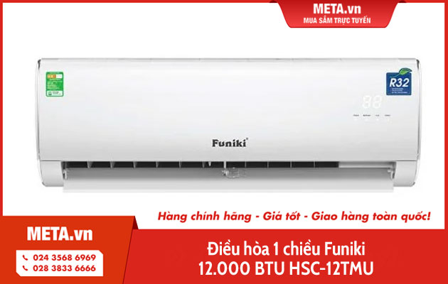 Điều hòa 1 chiều Funiki 12.000 BTU HSC-12TMU