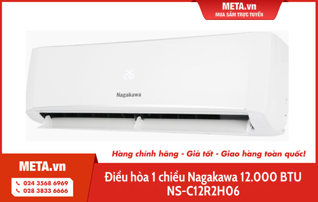 Điều hòa 1 chiều Nagakawa 12.000 BTU NS-C12R2H06