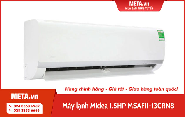 Máy lạnh Midea 1.5HP MSAFII-13CRN8