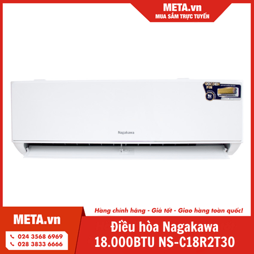 Điều hòa Nagakawa 18.000BTU 1 chiều NS-C18R2T30