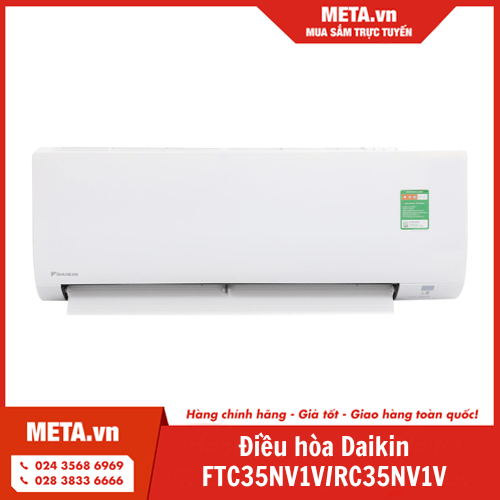 Điều hòa 1 chiều Daikin 12.000BTU FTC35NV1V/RC35NV1V
