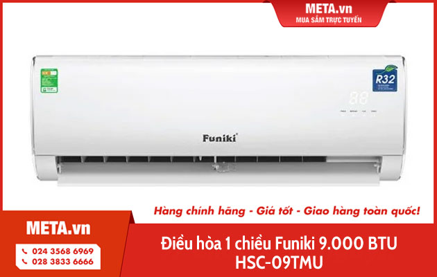 Điều hòa 1 chiều Funiki 9.000 BTU HSC-09TMU