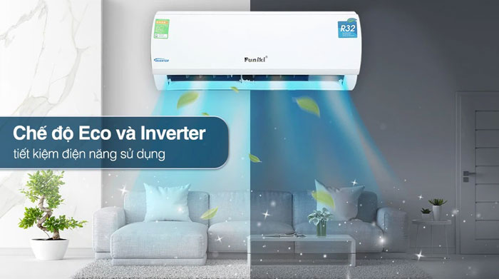 Điều hòa Funiki có khả năng tiết kiệm điện