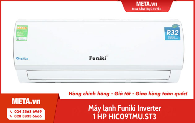 Máy lạnh Funiki Inverter 1HP HIC09TMU.ST3