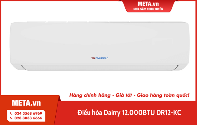 Điều hòa 1 chiều Dairry 12.000BTU DR12-KC