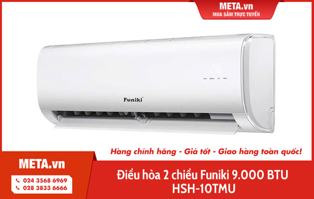 Điều hòa 2 chiều Funiki 9.000 BTU HSH-10TMU
