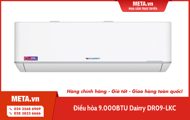 Điều hòa 1 chiều 9.000BTU Dairry DR09-LKC