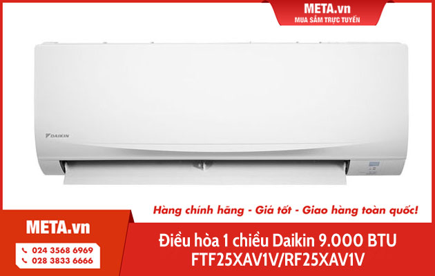 Điều hòa 1 chiều Daikin 9.000 BTU FTF25XAV1V/RF25XAV1V