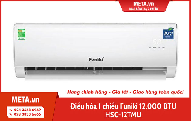 Điều hòa 1 chiều Funiki 12.000 BTU HSC-12TMU