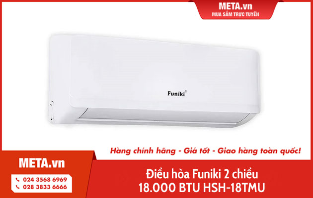 Điều hòa Funiki 2 chiều 18.000 BTU HSH-18TMU