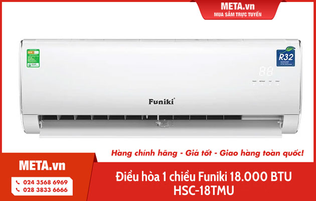 Điều hòa 1 chiều Funiki 18.000 BTU HSC-18TMU