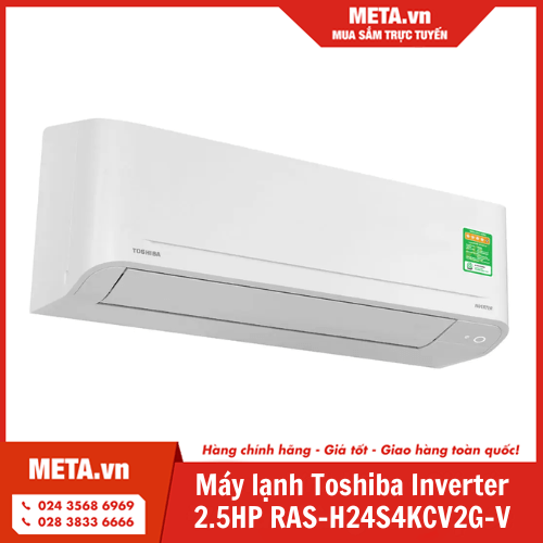 Máy lạnh Toshiba Inverter 2.5HP RAS-H24S4KCV2G-V