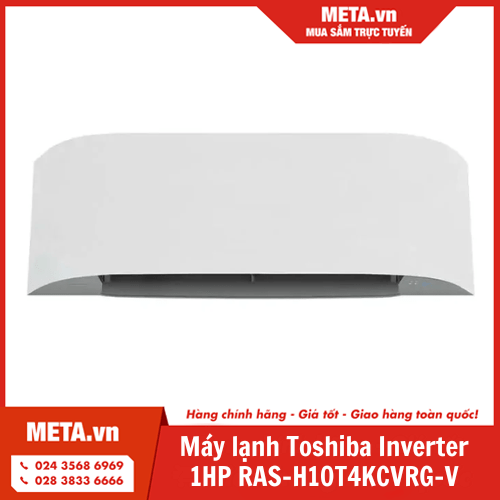 Máy lạnh Toshiba Inverter 1HP RAS-H10T4KCVRG-V/RAS-H10T4ACVRG-V