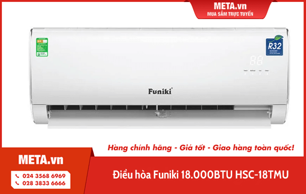 Điều hòa treo tường 1 chiều 18.000 BTU Funiki HSC-18TMU