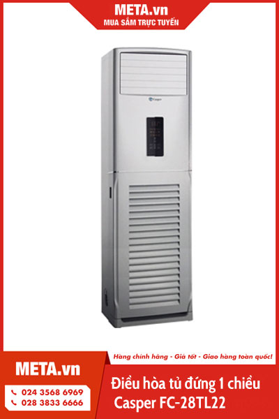 Điều hòa tủ đứng 1 chiều Casper FC-28TL22