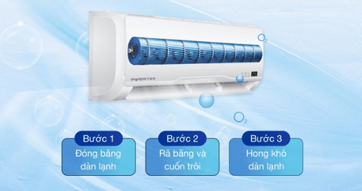 Điều hòa AQUA có tính năng tự động làm sạch