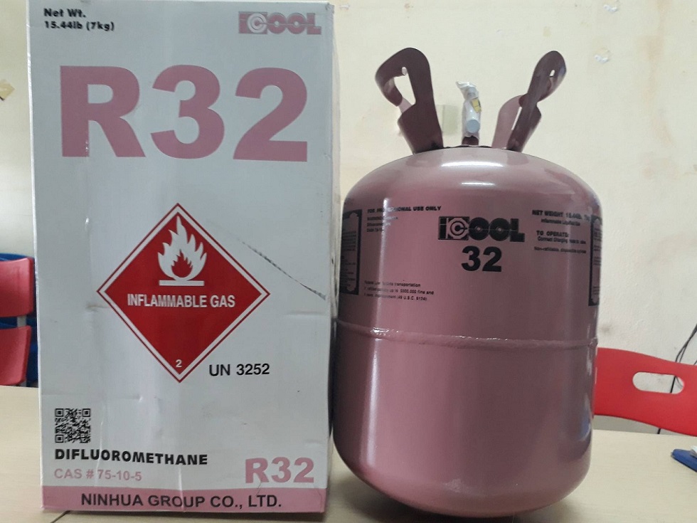 Áp suất gas R32 thường dao động trong khoảng từ 125 - 200 PSI