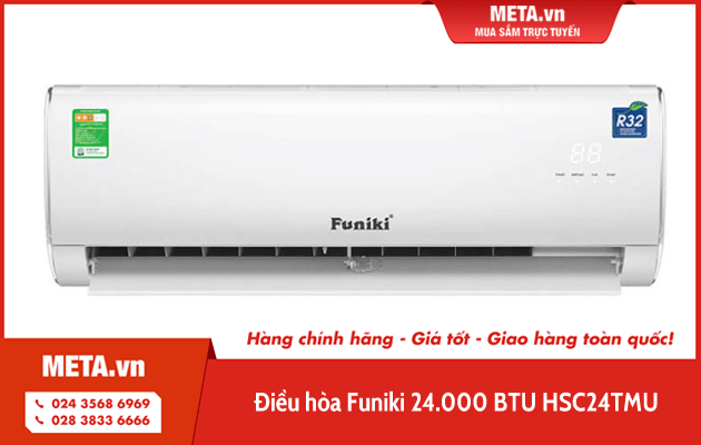Điều hòa treo tường 1 chiều 24.000 BTU Funiki HSC24TMU