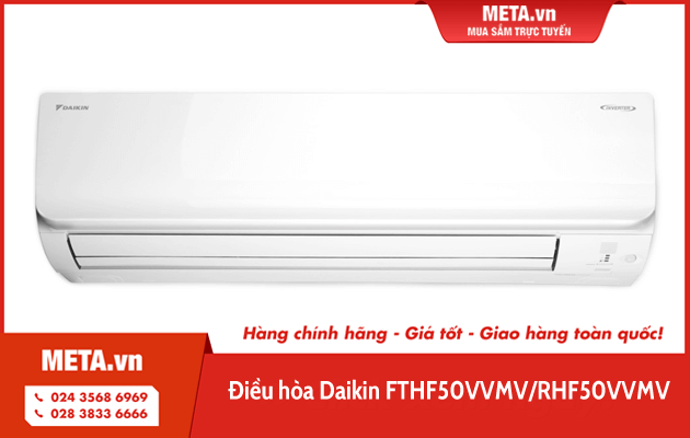 Điều hòa 2 chiều 18.000 BTU Daikin FTHF50VVMV/RHF50VVMV