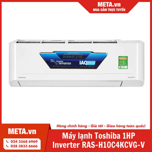 Máy lạnh Toshiba 1HP Inverter RAS-H10C4KCVG-V