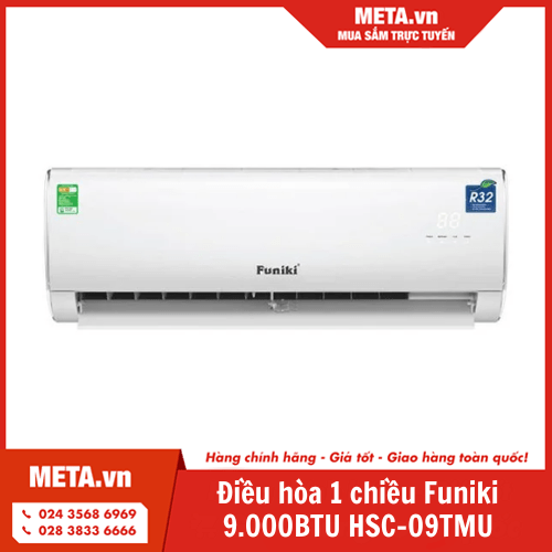 Điều hòa 1 chiều Funiki 9000 BTU HSC-09TMU (Gas R32)