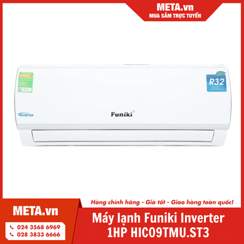 Máy lạnh Funiki Inverter 1 HP HIC09TMU.ST3