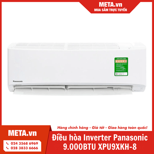 Điều hòa 1 chiều Inverter Panasonic 9000 BTU XPU9XKH-8