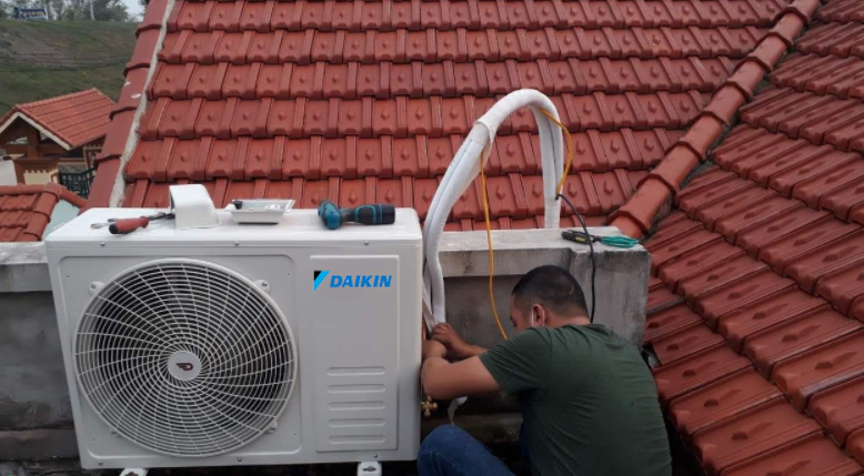 Không nên lắp cục nóng ở vị trí cao hơn dàn lạnh