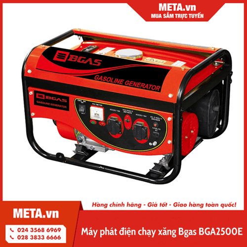 Máy phát điện chạy xăng Bgas BGA2500E