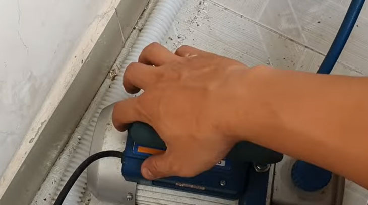 Tắt máy hút chân không