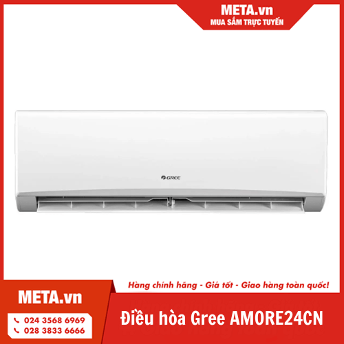 Điều hòa Gree 1 chiều 24.000BTU AMORE24CN