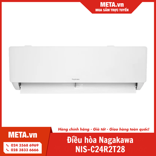 Điều hòa Nagakawa Inverter 24.000 BTU 1 chiều NIS-C24R2T28