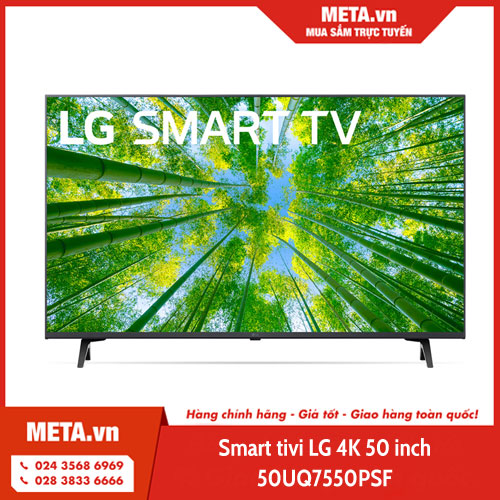 Smart tivi LG 50UQ7550PSF 50 inch 4K